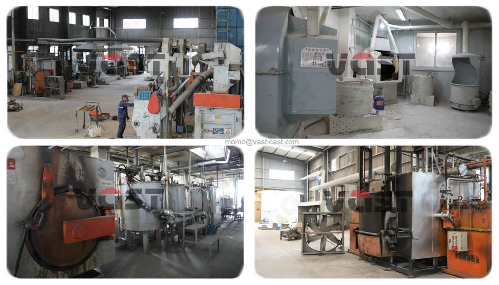stainless steel casting equipments
